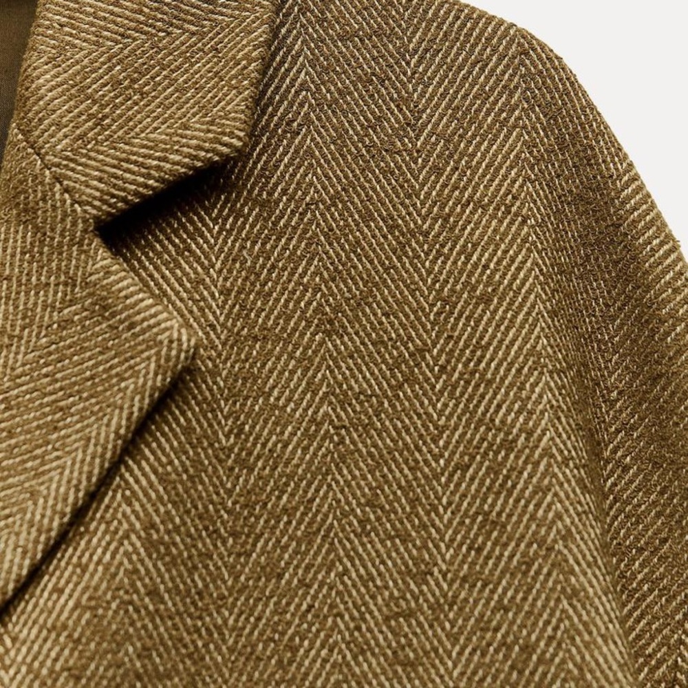 NWT Zara herringbone jacket - Picture 10 of 13